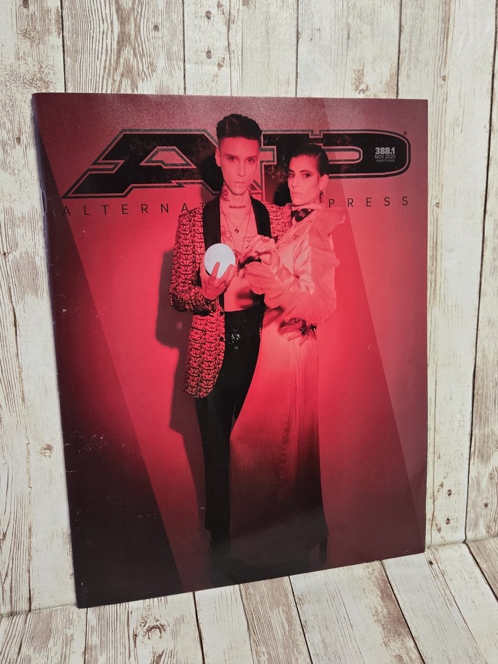 Alternative Press AP Nov 2020 Black Veil Brides Andy Biersack Juliet Simms